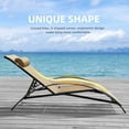 thumbnail image 6 of EROMMY Patio Chaise Lounge Chair Set of 2, Outdoor Lounge Chairs with 5 Position Adjustable Backrest, All-Weather Waterproof Pool Lounge Chairs for Poolside Beach Yard, 6 of 9