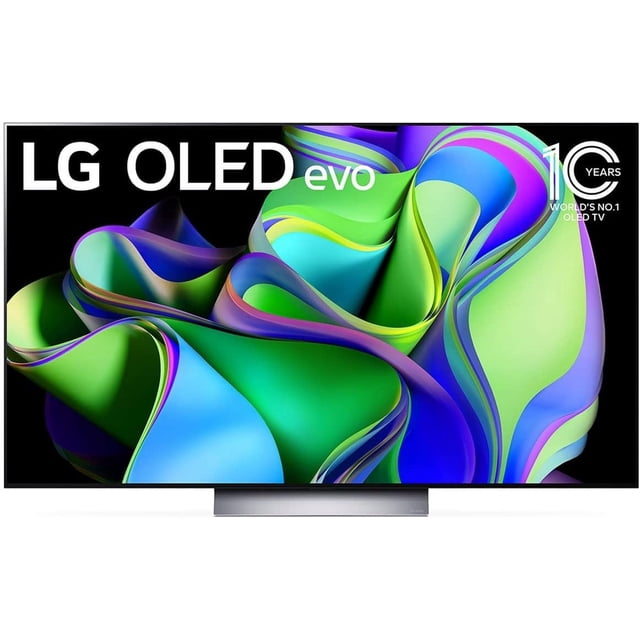 LG C3 OLED evo 55-Inch 4K Smart TV - AI-Powered, Alexa Built-in, Gaming, 120Hz Refresh, HDMI 2.1, FreeSync, G-sync, VRR, WebOS, Slim Design, Magic Remote Included, 55" Television (OLED55C3PUA, 2023)