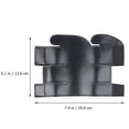 thumbnail image 2 of LRXIYODE Trumpet Mute Holder Accessories Black PU 1Pack Performance Use, 2 of 7