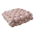 thumbnail image 2 of Cojín decorativo con forma de nudo para el suelo, ideal para sofá, regalo de cumpleaños o para dormir. Rosa, 2 of 9