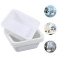 thumbnail image 2 of 20 Pcs Assiette de Pesée pour Bateau Plateau de Rangement Carré, 2 of 6