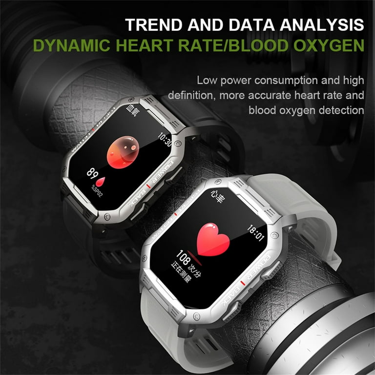 Smart Watch NFC Waterproof Sport Fitness Tracker Heart Rate For Android  Apple