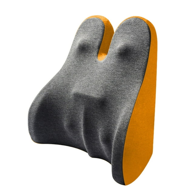 Back Support Pillow For Chair Lumbar Support Pillow For Car Gaming Chair Memory Foam Back Cushion With Removable Pillowcase Ergonomic For Improve Sitting Posture Extra Firm Seat Cushion Folding Seat