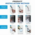 thumbnail image 4 of YANI -For White Westinghouse Dryer White Door Handle Part # Np1337012Z730, 4 of 5