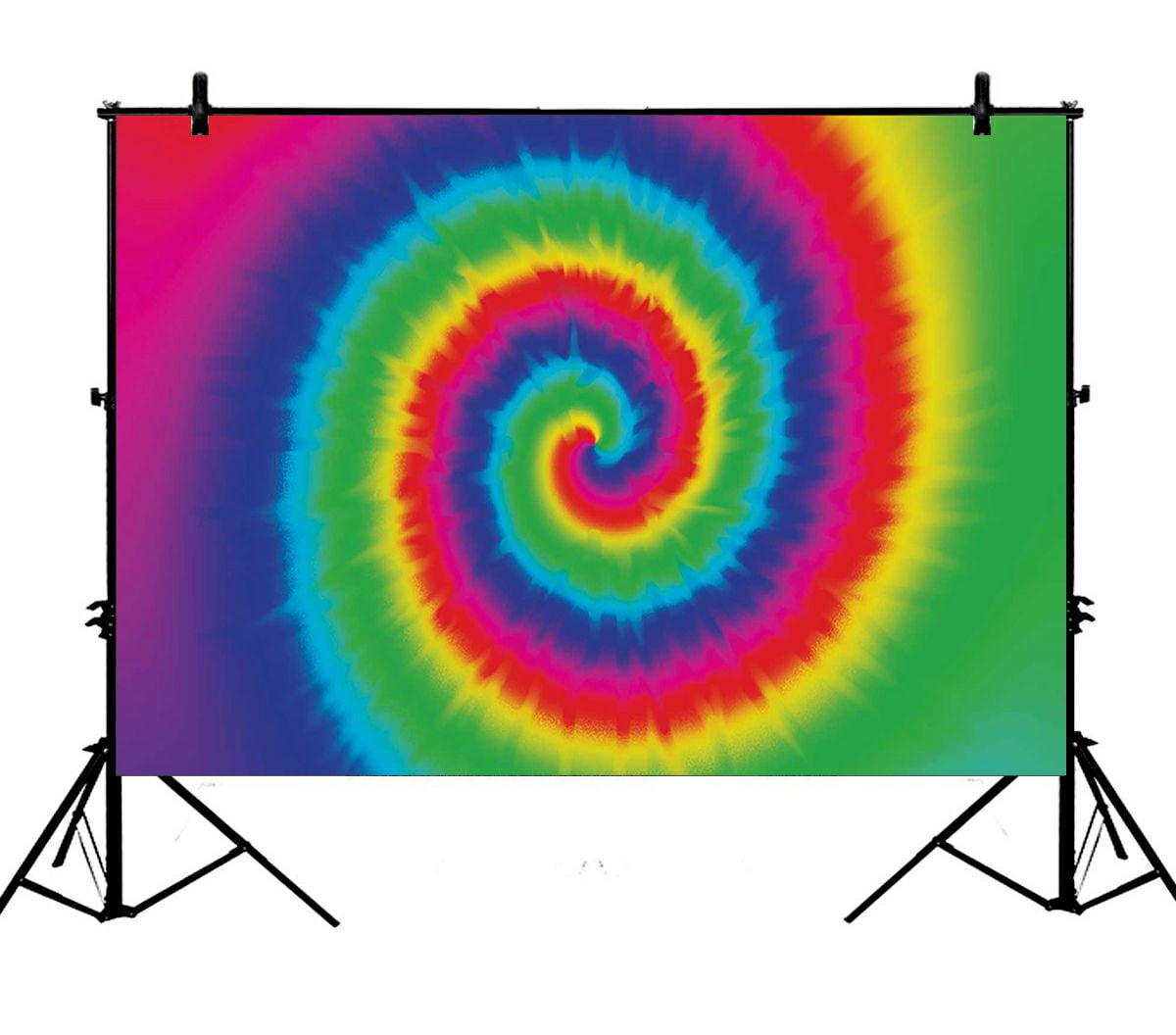 ZKGK 7x5ft Colorful Tie Dye Polyester Photography Backdrop For Studio ...