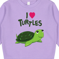 thumbnail image 3 of Inktastic I Love Turtles Toddler Sweatshirt, 3 of 4