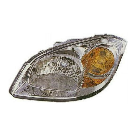 Left Driver Side Headlight Assembly - Compatible with 2005 - 2010 Chevy Cobalt 2006 2007 2008 2009