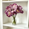 thumbnail image 6 of Ke1Clo Artificial Bearded Flower Oil Painting Style, EVA Touch Fake Flowers with Natural Colors, Faux Floral for Home Living Room Bedroom Wedding Decoration, 6 of 7