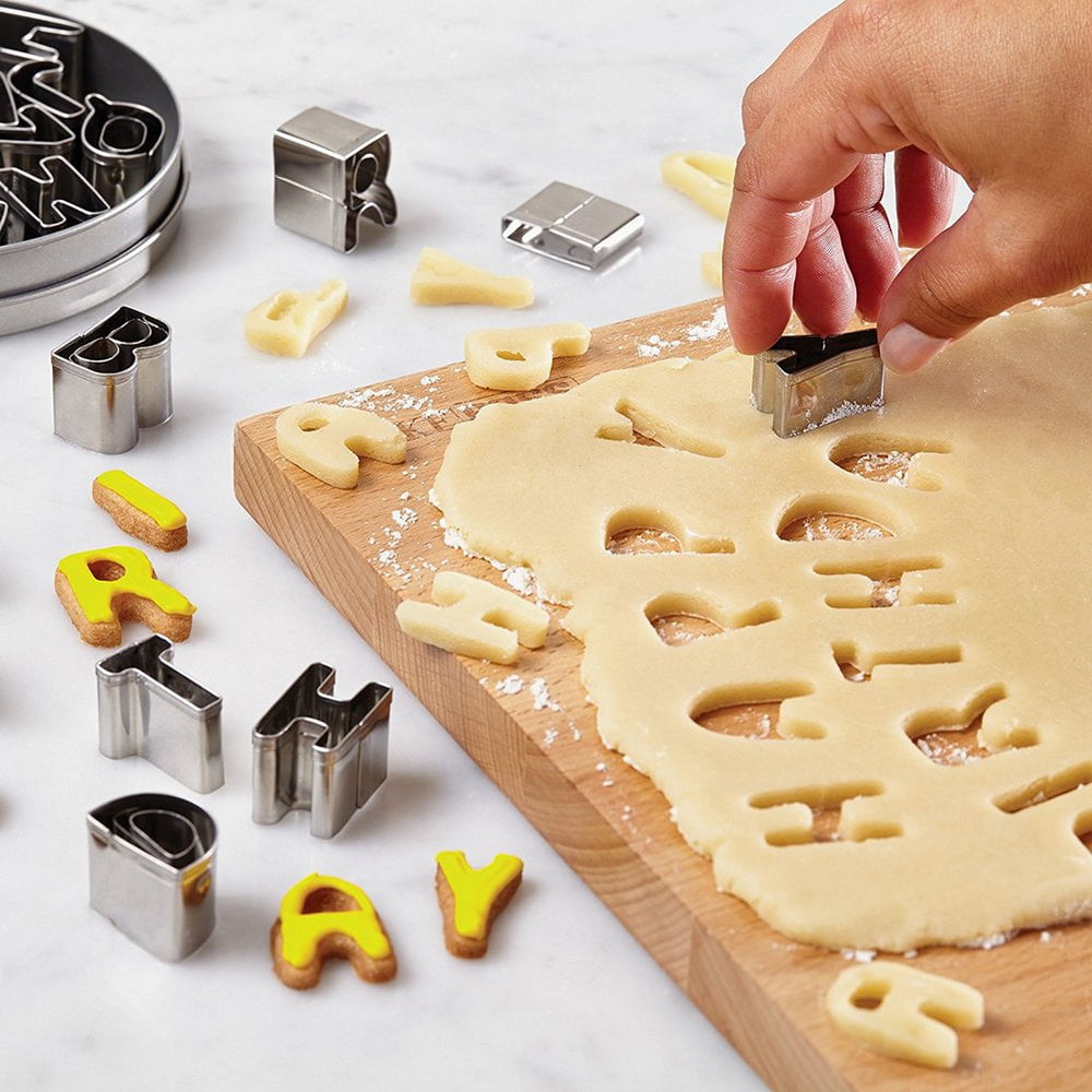 Generic 26 Pcs Alphabet Letter Cookie Cutters Cake Decorating- @ Best Price  Online