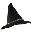 thumbnail image 5 of TANYSU Halloween Witch Hats Pointed Cowboy Hats For Women Men Accessory Gothic Party Caps Solid Color Soft, 5 of 5