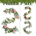 thumbnail image 3 of Household Imitation Clearance! FNGZ Artificial Rose Butterfly Vine Red, 1*Simulation Rose Butterfly Flower Vine, 3 of 8