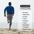 thumbnail image 6 of LOOIKOOS 12 Pairs Mens/Women Ankle socks Breathable Casual Low Cut Socks For Men/Women With Heel Tab, 6 of 8