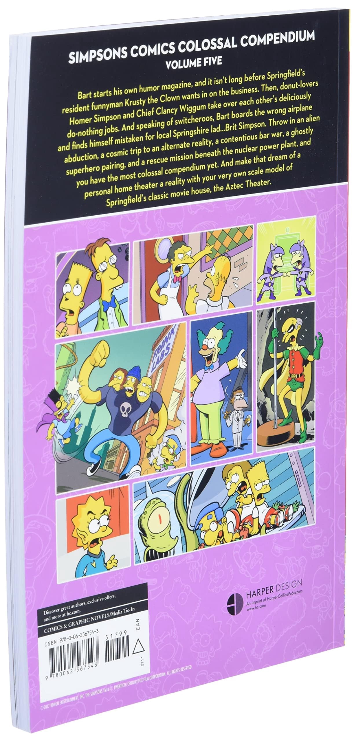 Simpsons Comics Colossal Compendium 5