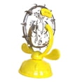 thumbnail image 4 of Juguete interactivo para gatos Yuyangstore dispensador de comida amarillo Alimentador interactivo, 4 of 8