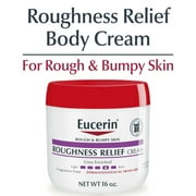 Eucerin Roughness Relief Body Cream, Fragrance Free, 16 oz Jar