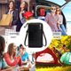 thumbnail image 3 of Bolso bandolera pequeño para teléfono móvil Apuakthei para mujer - Bolso de mano de cuero para hombro para viajar, 3 of 5