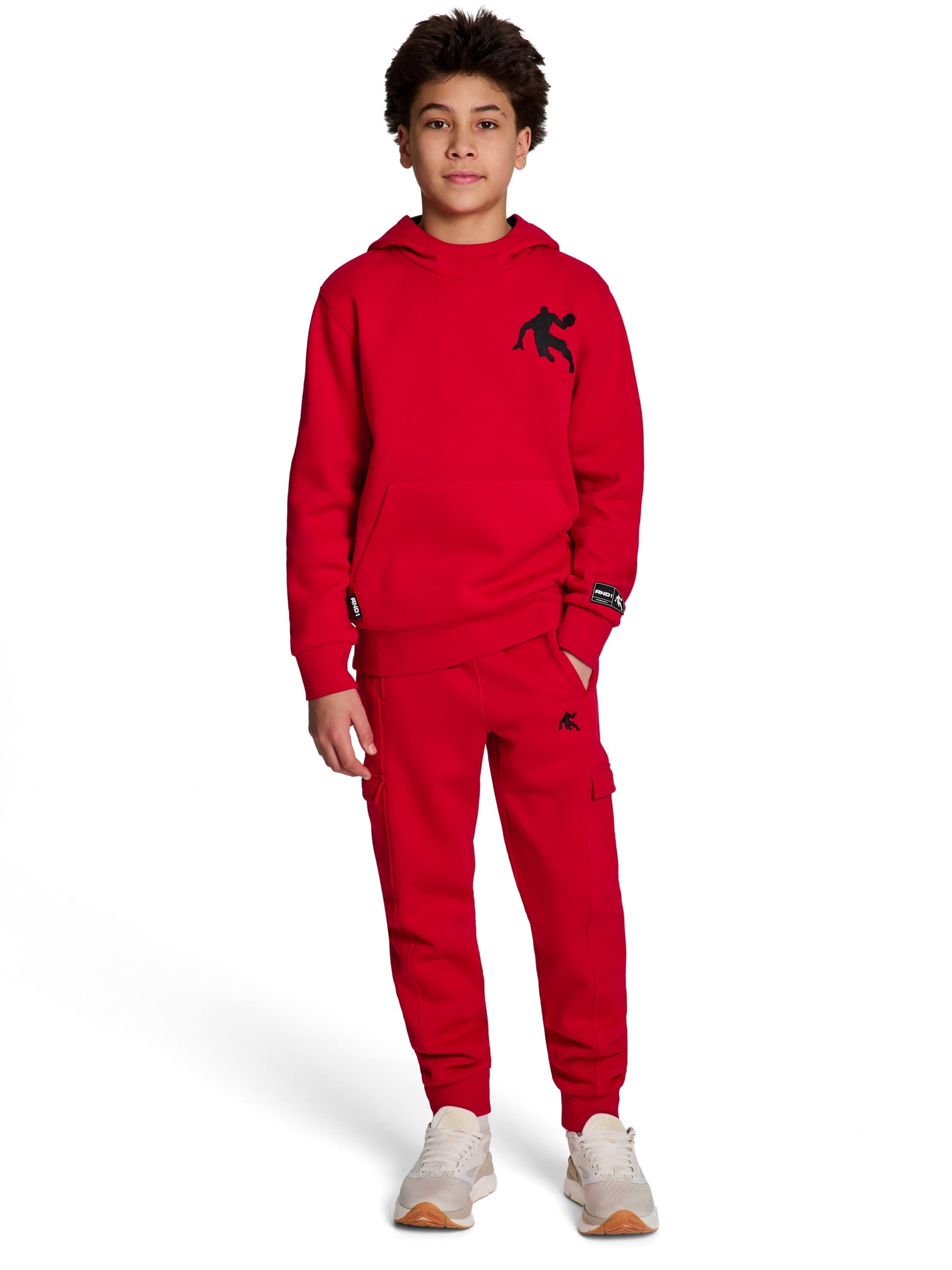 AND1 Boy's Double Team Athletic Jogger, Sizes 4-18
