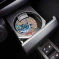 thumbnail image 3 of FMSHPON Nautical Theme Life Sea Turtle Retro Set of 6 Car Coaster for Drinks, Absorbent Ceramic Stone Coasters Cup Mat with Cork Base for Home Kitchen Room Coffee Table Bar Decor, 3 of 5