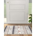 thumbnail image 6 of Rugs.com Eco Southwestern Collection Rug – 2' x 3' Gray Medium Rug Perfect For Entryways, Kitchens, Breakfast Nooks, Accent Pieces, 6 of 9