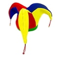 thumbnail image 2 of Sombrero de arcoíris para disfraz de Mardi Gras, accesorio de disfraz para festivales y carnavales., 2 of 8