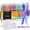 24 Color, variant on FINENOLO Erasable Gel Pens,12 Colors Retractable Gel Ink Pens, Smooth Writing Click Pens with Eraser Tip for Office,Journaling and Everyday Writing