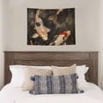 thumbnail image 4 of Kdxio Koi Fish Tranquility Wall Hanging Tapestries Banner For Bedroom College Dorm Home Living Room Party Decor 29X37 In, 4 of 8