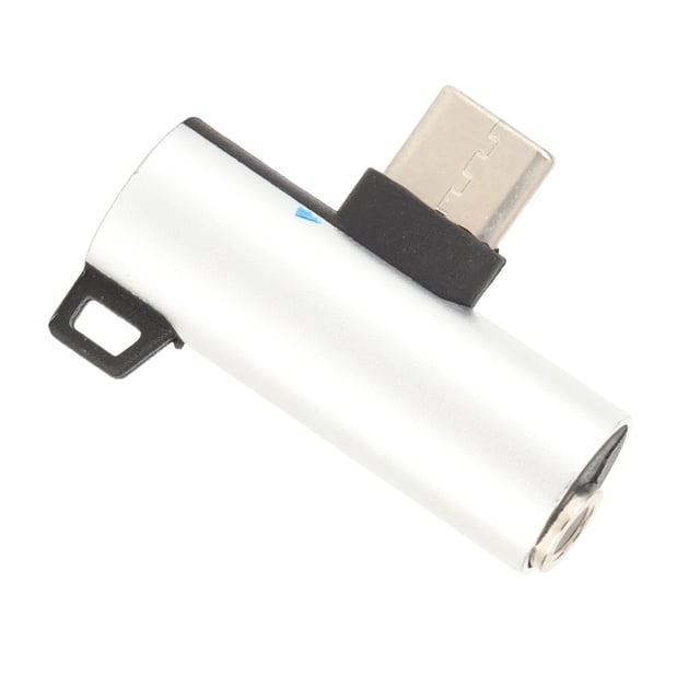 Type C to 3.5mm Headphone Adapter Charger, HIFI Audio, PD Fast Charge, With Intelligent Detection, For Single Type C Interface, Lightweight and Portable