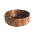 thumbnail image 3 of ESTOCK Acacia Wood Salad Bowl 11.5" Large Wooden Serving Bowl for Salad, Fruit and Vegetables, 3 of 5