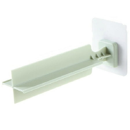 

QWANG Punch-Free Plastic Paste Hanger Holder Wall Mount Hook Storage Rack