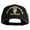 Black, variant on U.S. Army 13th Airborne Divison Embroidered Retro Cotton Blend Snapback Cap - White OSFM