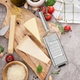 thumbnail image 4 of HomeLife 1 Set Stainless Steel Grater Cutter Manual Vegetable Slicer Easy Clean Multi-Purpose Kitchen Tool Ergonomic Handle Cheese Carrots Zucchini Pulp Kitchen Chopper, 4 of 13