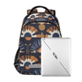 thumbnail image 7 of FORMRS Unisex Backpack Elementary School Travel Bookbag with Reflective Stripes, Art Geometric Pattern, 7 of 7
