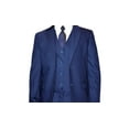 thumbnail image 3 of B-100 Sapphire 5pc Suit Shirt, Bowtie & Vest For Kids By Alberto Nardoni Brand Designer, 3 of 3