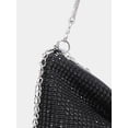 thumbnail image 5 of Women's Shiny Rhinestone Evening Handbag Hobo Bag Clutch Purse, 5 of 6