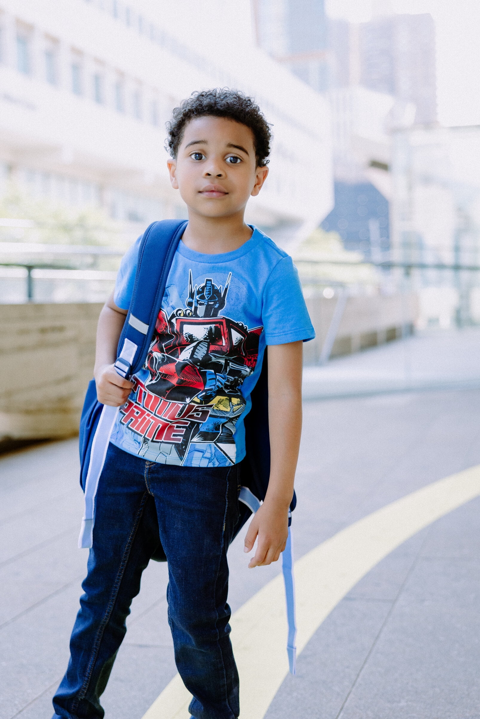Transformers Toddler Boys' 3-Pack T-Shirts Yellow Blue Black