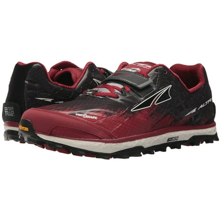 Altra Men's King MT 1.5 Lace Up Mountain Trail Running Shoes Red (Best Running Shoes For Mountain Trails)