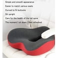 thumbnail image 2 of Almohada tipo donut para el dolor del coxis para mujeres, cojín de espuma viscoelástica para asiento, alivio del dolor, coxis, ciática, posparto, 2 of 5