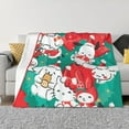 thumbnail image 4 of Lsque Sanrio Print Flannel Throw Blanket, Ultra-soft Blanket for Bed, Couch, Car, Hypoallergenic Anti-pilling blanket-80"x60", 4 of 8