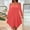 Watermelon Red, variant on BLTIBY Plus Size Summer Dresses for Women Loose Casual O-Ring Shoulder Sleeveless Asymmetrical Hem Flowy Midi Dress Purple 4XL
