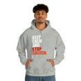 thumbnail image 4 of Keep Calm and Stop Racism Unisex Hoodie, S-5XL Anti-racism Anti-racist, 4 of 6