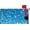 Baby Blue and White, variant on Red Christmas Mailbox Cover Snowflake Snow Christmas Tree Sparkle Magnetic Mailbox Covers Merry Christmas Mail Box Wraps Post Letter Cover Standard Size 18x21 Inch for Home Yard Garden