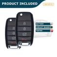 thumbnail image 4 of AKS KEYS Replacement for Kia Key Fob 4 Buttons That Use FCC OSLOKA-875T and Part Number 95430-A7200, 4 of 5