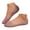 Pink, variant on Pandaie Women's Jelly Shoes Glitter Slip on Hollow Out Loafers Comfortable Clear Soft Summer Beach Ballet Flats Dress Casual Flat Sandals (Black,6)