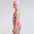 thumbnail image 3 of Gyratedream Girls One Piece Swimsuit Beach Bathing Suit Swimwear for Kids Children Swimming Suit 2-14 Years, 3 of 4