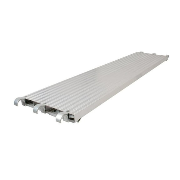 Metaltech Aluminum 7ft. Scaffold Platform, 75-Lb./Sq. Ft. Capacity, 85.53in.W x 19in.D, Model# M-MPA719