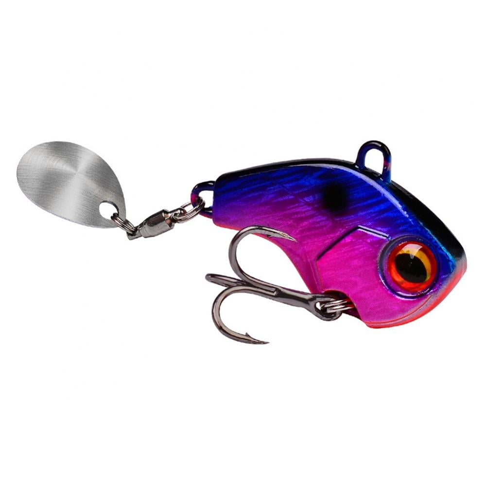 Details about   Fish Lure Spoon Hard Bait Small Vibrating Rotating Sequins Bass Artificial Bait