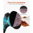 thumbnail image 6 of 50PCS 5-Inch 120 Grit Mesh Sanding Discs for Dust-Free Sanding on Metal,Wood,and Plaster-Anti-Clogging Hook-and-Loop Sandpapers for Car Body Repair and Paint Removal, 6 of 6