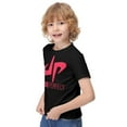 thumbnail image 4 of Dude Perfect T-Shirt for Boys Girls, Kids Novelty Short Sleeve Shirts, Lightweight Casual Tops, Crew Neck Tee, 6-12 Y, 4 of 5