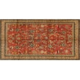 thumbnail image 1 of Ahgly Company Machine Washable Indoor Rectangle Traditional Tomato Red Area Rugs, 2' x 4', 1 of 7