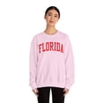 thumbnail image 4 of Florida Sweatshirt Gifts Crew Neck Shirt Long Sleeve Unisex, 4 of 7
